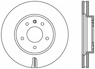 OPEN PARTS bdr241720 -  Тормозной диск
